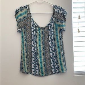 Off shoulder women’s shirt